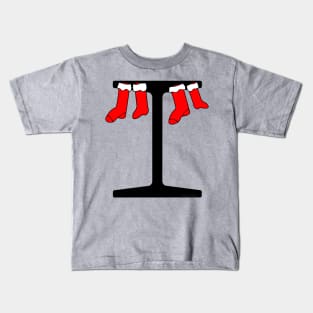 I-Beam Christmas Stockings Kids T-Shirt